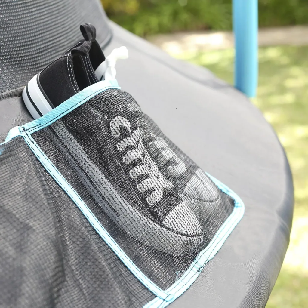 Genius Trampolin blau/schwarz Ø427 cm
