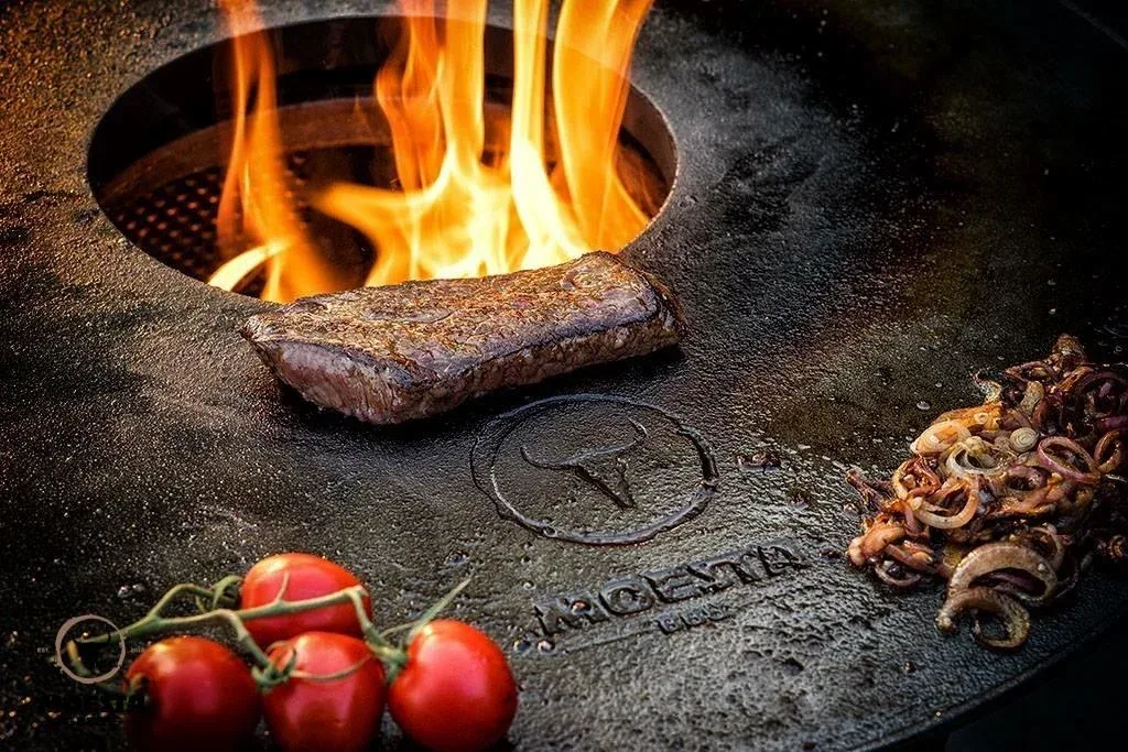 BBQ Disk Feuerplatte inkl. Höhenversteller