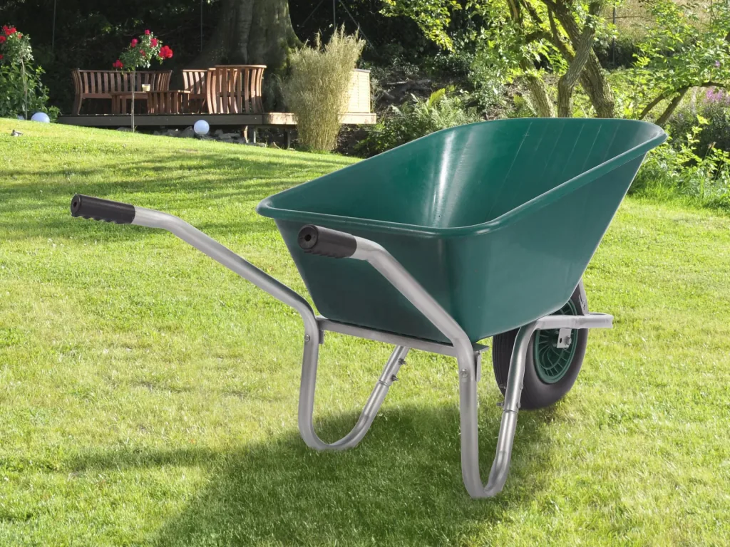 Schubkarre, 160 kg mit 100 l Fassungsvermögen