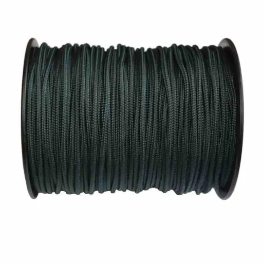 Kordel, Befestigungskordel, PP, 2,5mm, schwarzgrün, 25m