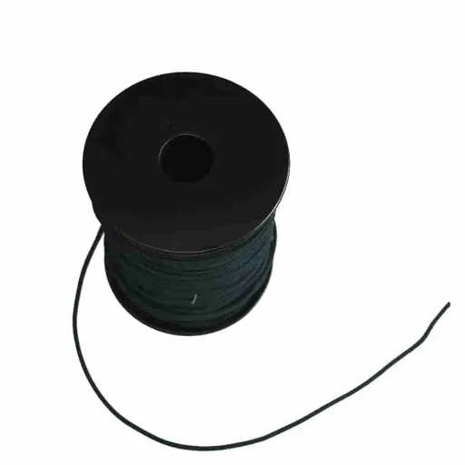 Kordel, Befestigungskordel, PP, 2,5mm, schwarzgrün, 25m