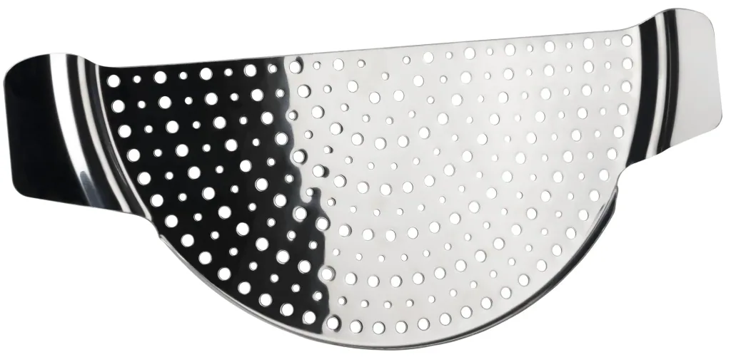Abgießhilfe Edelstahl Extra Gross. Für Töpfe bis 26 cm