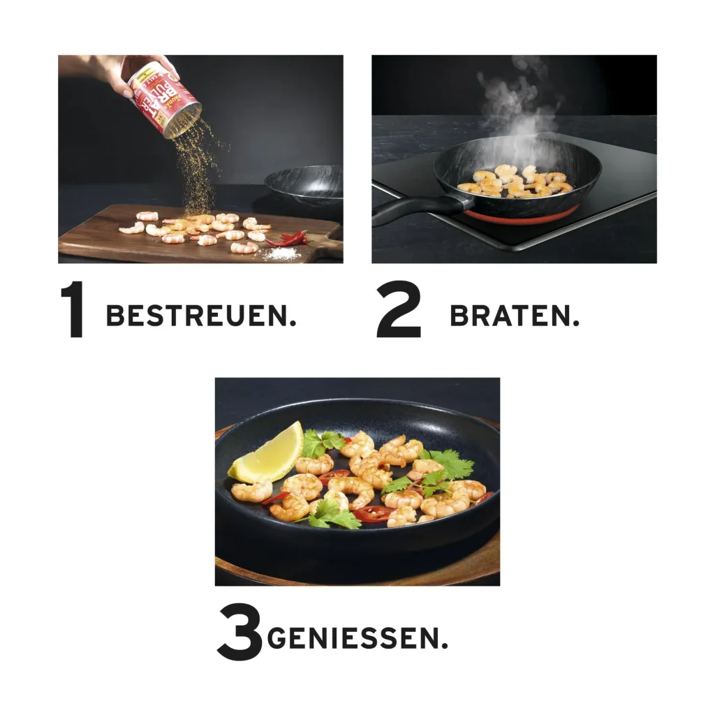 Pflanzliches Bratfett-Pulver, „PAUDAR“, mit Chili und Salz, 175 g