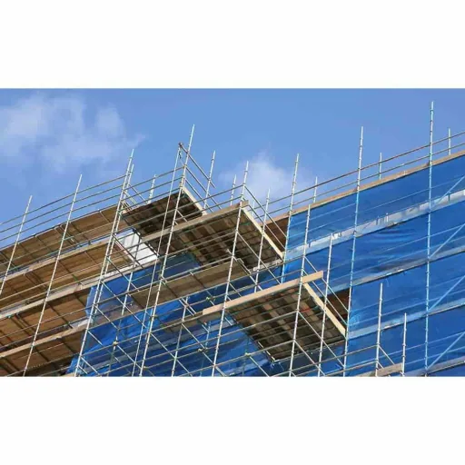 Gerüstschutznetz 2,57 x 20 m grün 50 g/m²