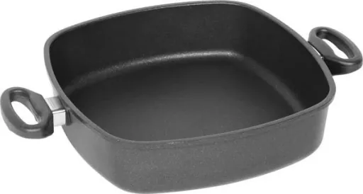 Viereck-Schmorpfanne mit Deckel, 28 x 28 x 7 cm, 4 Liter
