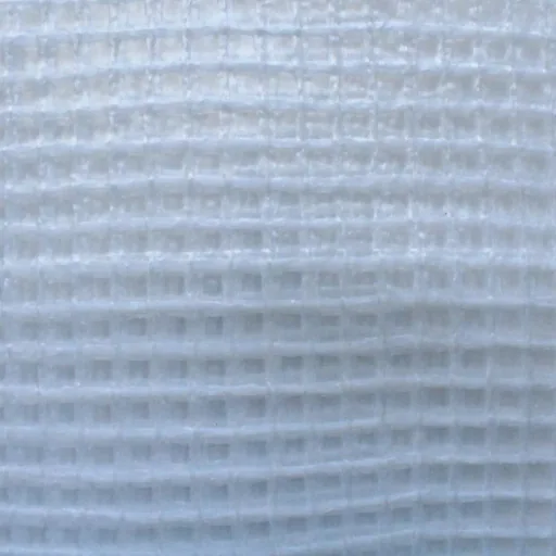 Gerüstplane, Bauplane 1,70 x 20m, 200g/m², Weiss Transluzent