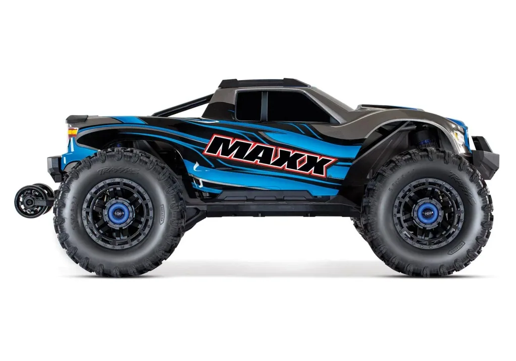 MAXX 1:10 RTR TSM SR VXL-4S Regler ohne Akku/Lader 1/10 Monster-Truck Brushless blau