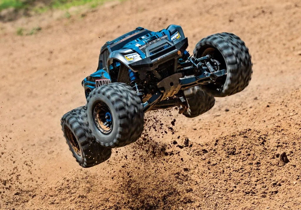 MAXX 1:10 RTR TSM SR VXL-4S Regler ohne Akku/Lader 1/10 Monster-Truck Brushless blau