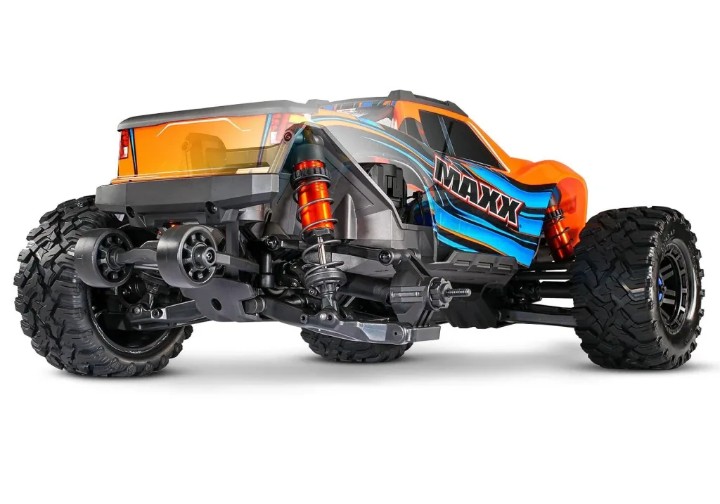 MAXX 1:10 RTR TSM SR VXL-4S Regler ohne Akku/Lader 1/10 Monster-Truck Brushless blau