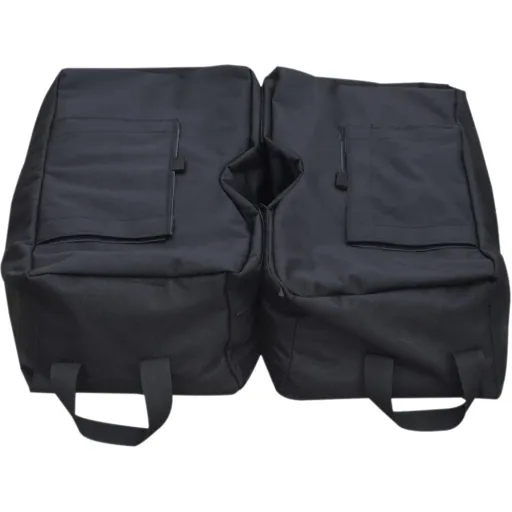 Sonnenschirmständer Schirmständer Sandsack 2 x Beutel befüllbar 100 kg mit 1 Schaufel 50 x 50 x 18 cm