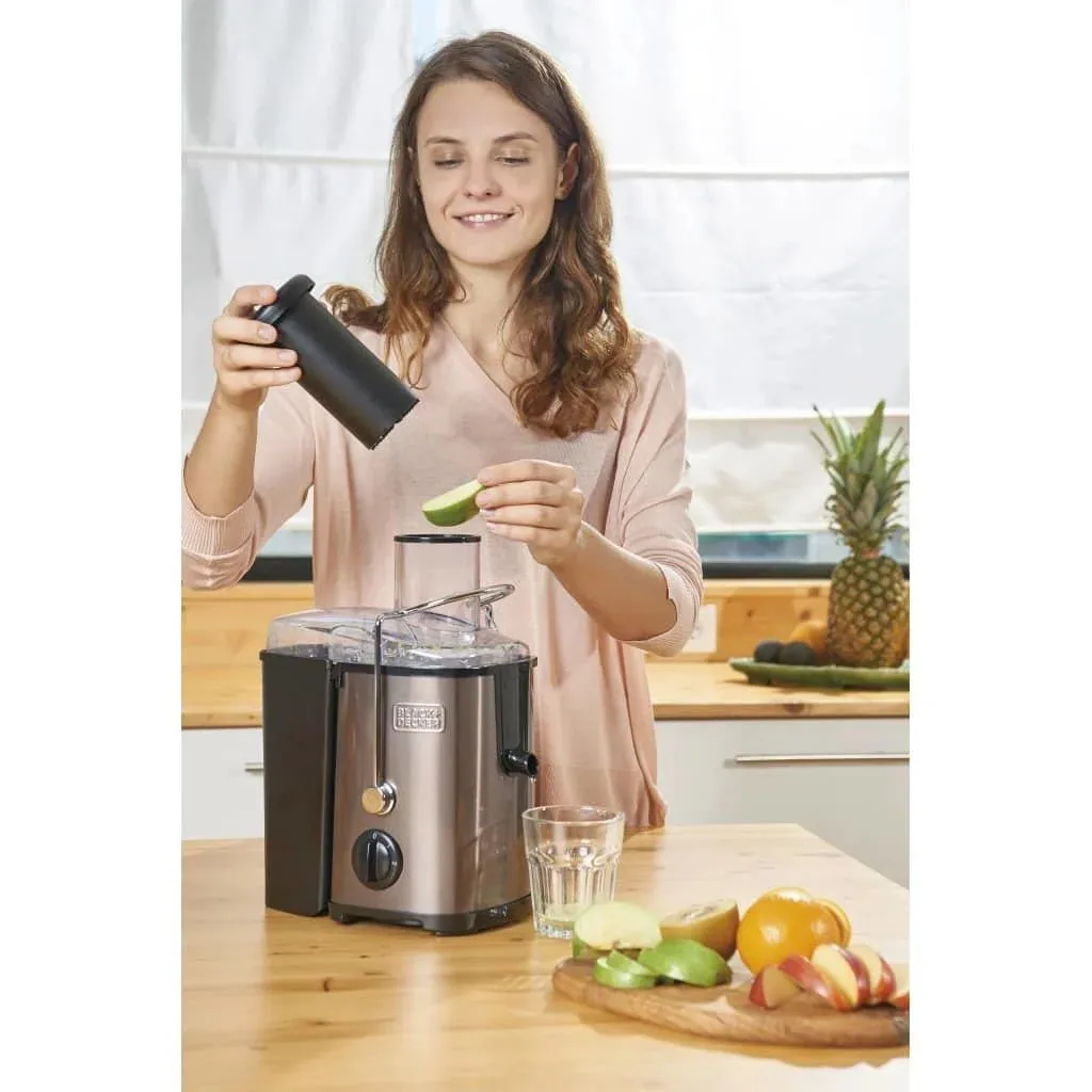 Entsafter BXJE600E - Große Öffnung - Edelstahl - 600W