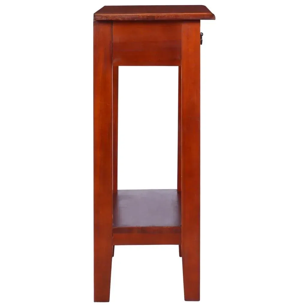 Wandtisch 60x30x75 cm Mahagoni massiv classic braun