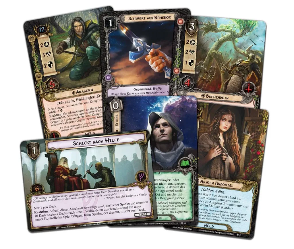 Der Herr der Ringe - Das Kartenspiel - Angmar erwacht - Helden Erweiterung