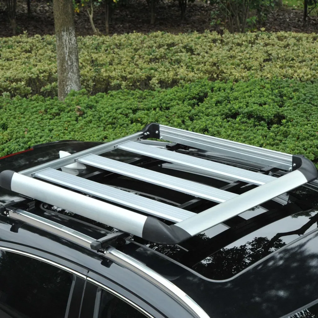 Gepäckträger Dachträger Universal 110cm Alu 75kg Silber