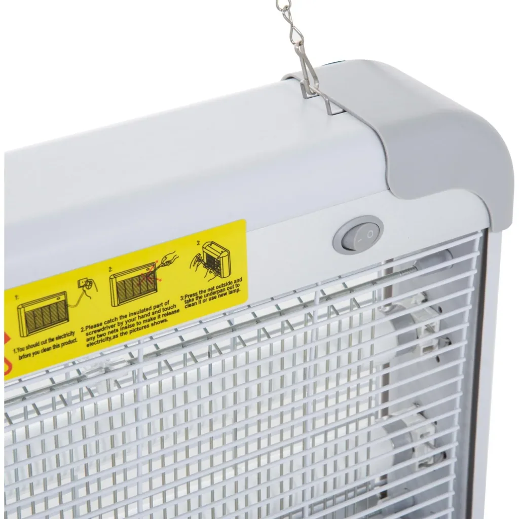 Insektenvernichter Mückenschutz elektrisch 20W Grau 37,5 x 8,5 x 26,5cm