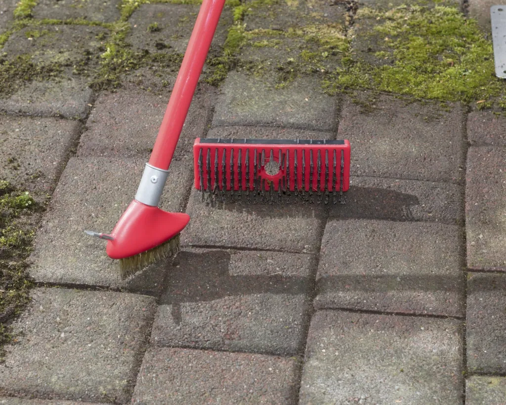 3 in 1 Garten-Unkraut-Bürsten Set - teleskopierbar