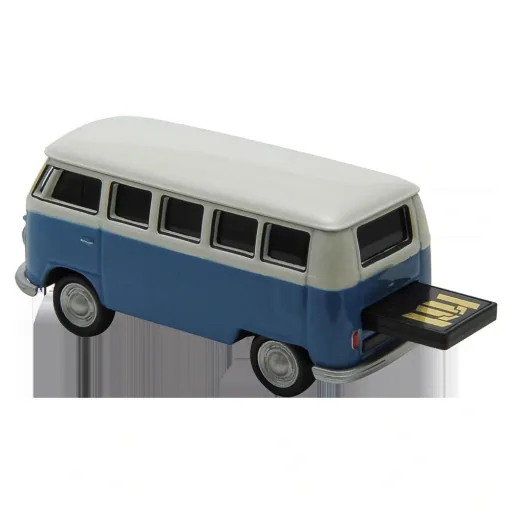 USB-Stick 32GB VW-Bus T1 blau/weiß