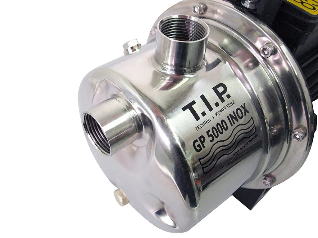 Gartenpumpe Edelstahl GP 5000 INOX, bis 5.000 l/h Fördermenge
