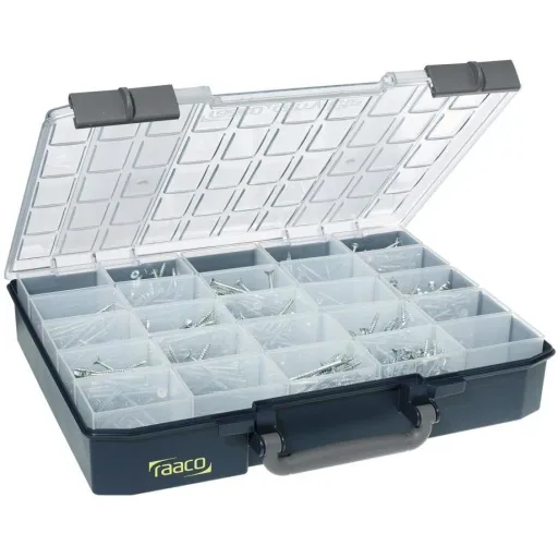 Raaco Sortimentskasten CarryLite 80 5x10 25 Böden