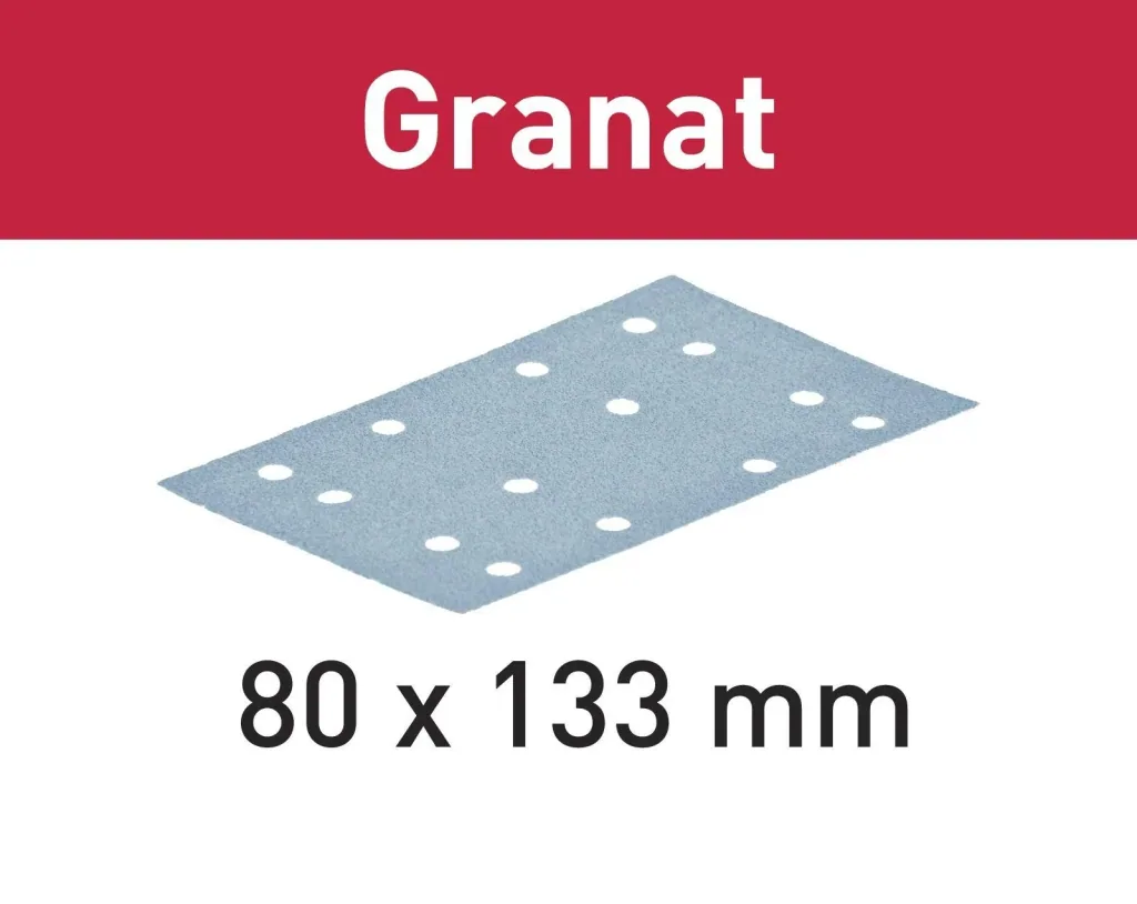Schleifstreifen STF 80 x 133 P240, 100 Stück