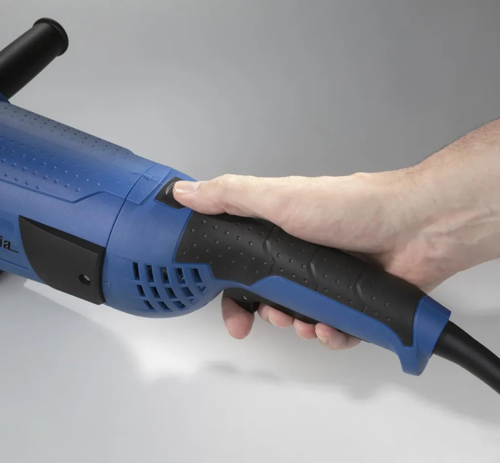 Zweihand Winkelschleifer mit Sanft Anlauf im Koffer, 2600 Watt , 230 mm