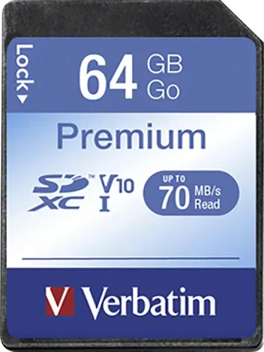 64 GB SDXC Premium Speicherkarte