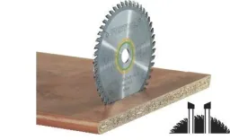 Feinzahn-Sägeblatt HW 190 x 2,4 FF W48