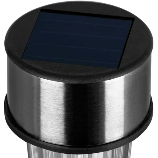 LED Solarlampen 8er Set - Edelstahl - Gartenbeleuchtung - Strahler- 31cm - Verschiedene Farben