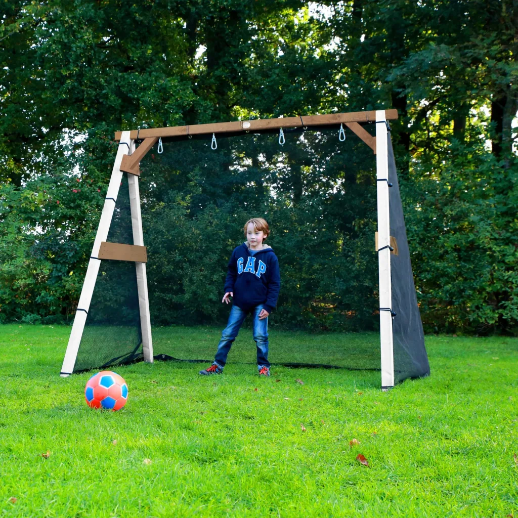4-in-1 SportsFun Weiß/braun