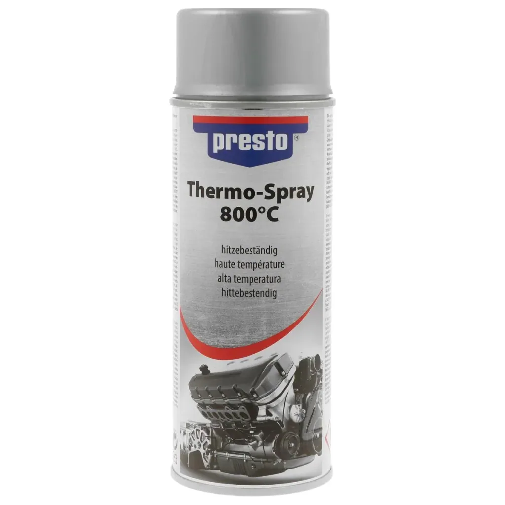 Thermo-Lackspray, hitzebeständig bis 800°C, 400 ml, Farbe Silber