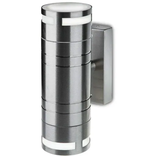 VT-7632 Wandleuchte für den Außenbereich Auf/Ab - GU10 - Edelstahl - IP44