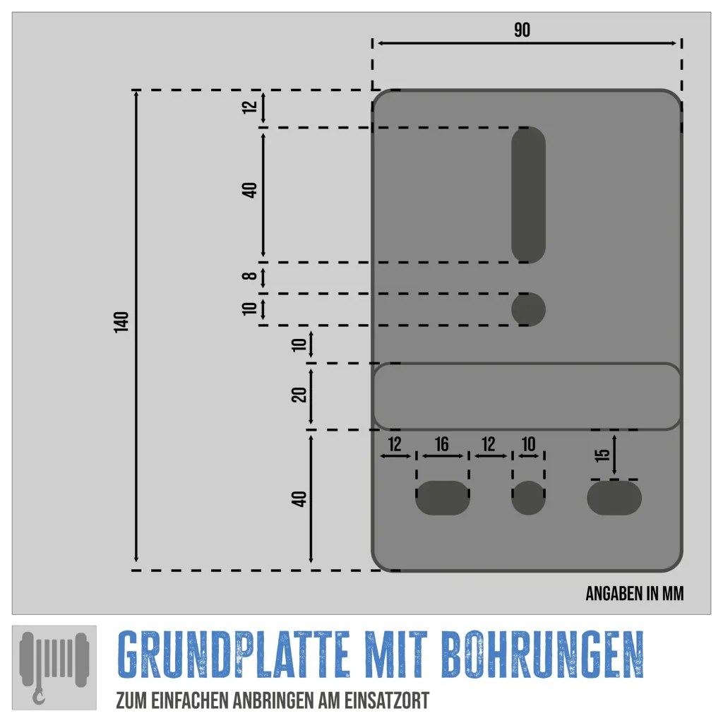 Gurtwinde GGHW 540/8