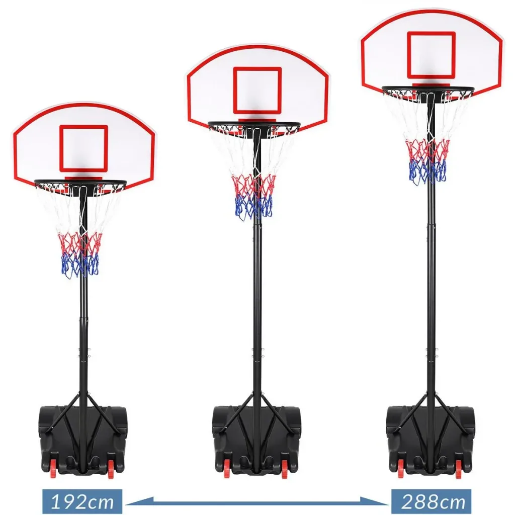 NL Basketballständer in der Höhe verstellbar Ringhöhe von 179-209cm
