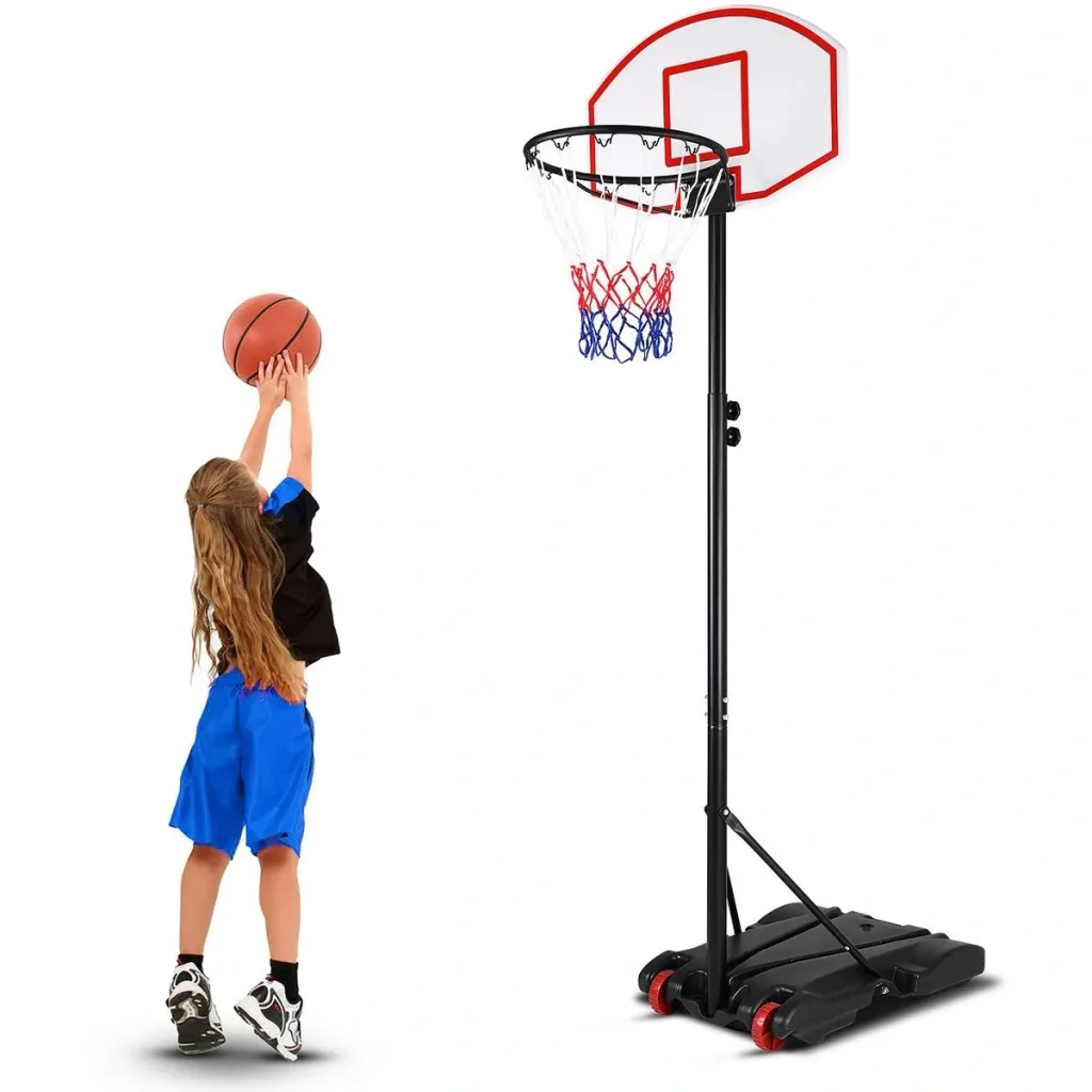 NL Basketballständer in der Höhe verstellbar Ringhöhe von 179-209cm