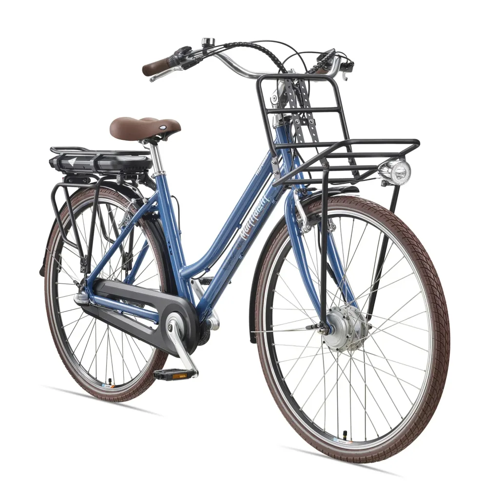 Unisex Alu-City E-Bike, 28 Zoll, 3-Gang Nabenschaltung, blau, RT530