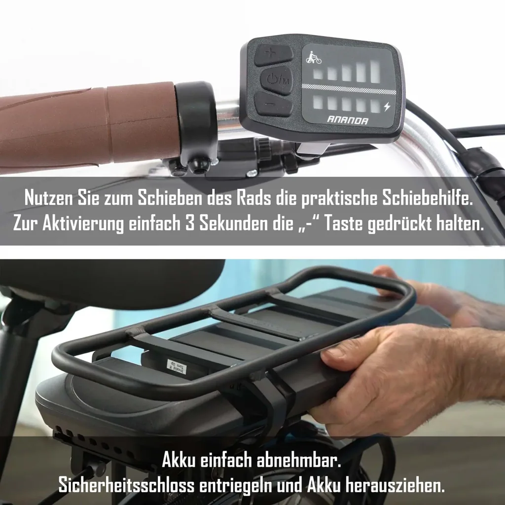Unisex Alu-City E-Bike, 28 Zoll, 3-Gang Nabenschaltung, blau, RT530