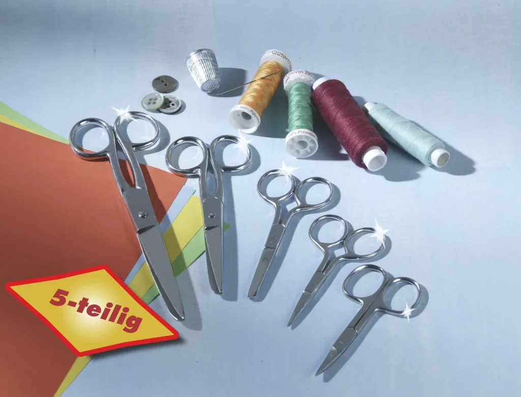 Scheren Set, 5tlg. - Edelstahl
