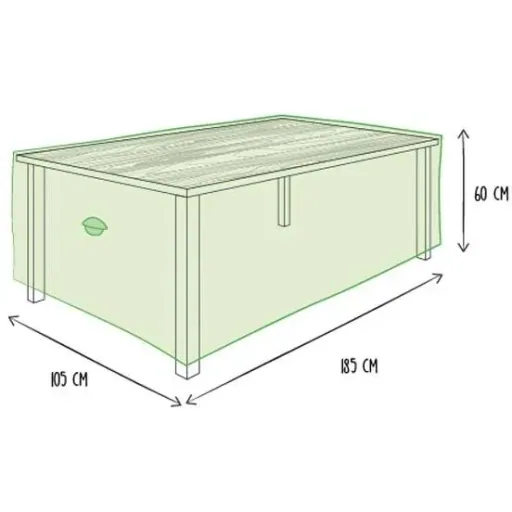 Schutzhülle für Tisch - 185 x 105 x 60 cm