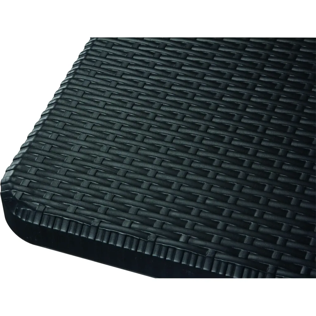 klappstuhl - in rattan-optik
