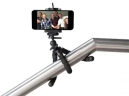 Velleman-Set mit flexiblem Stativ und Smartphone-Halter