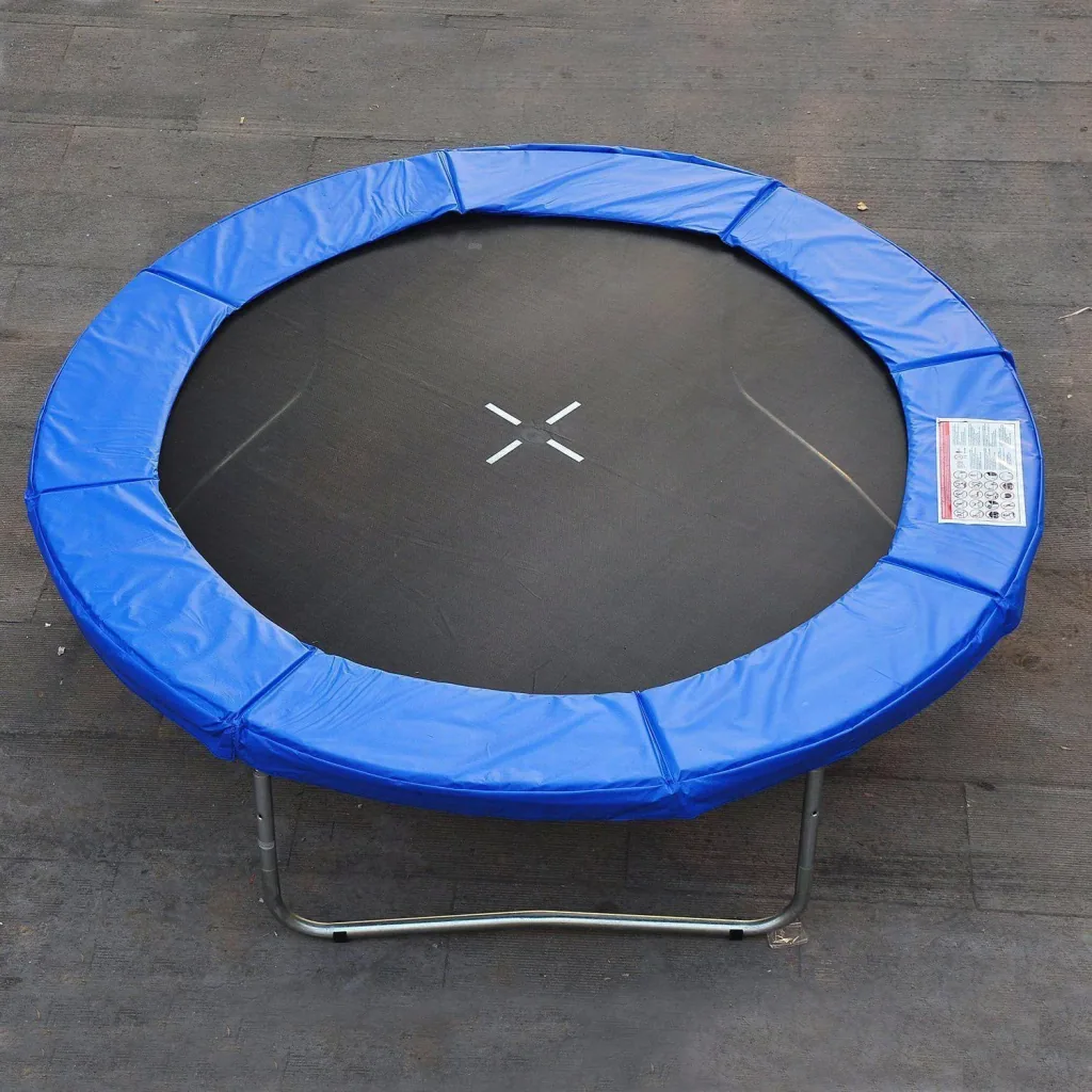 Trampolin Randabdeckung 305cm witterungsbeständig PVC PE Blau
