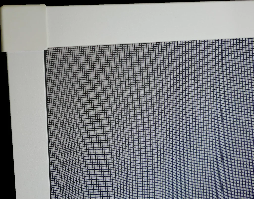 Teleskop-Insektenschutzfenster slim mit Pollenschutz ViPer 120 x 140 cm, weiß