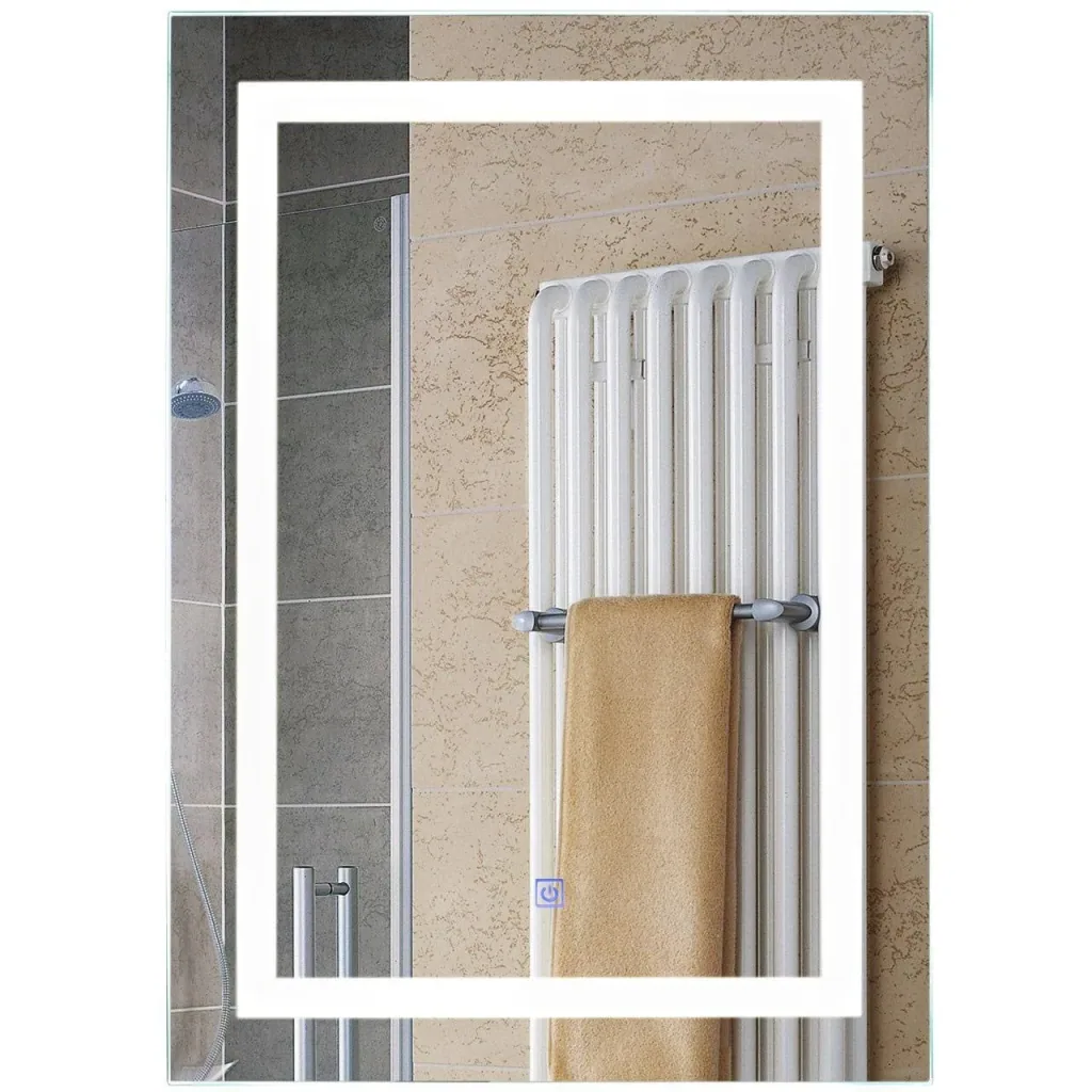 Wandspiegel LED Badspiegel Lichtspiegel 60 x 80 x 4cm