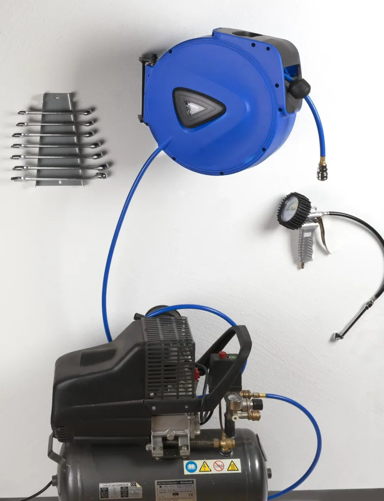 Druckluft - Schlauchaufroller 20 m + 3 m