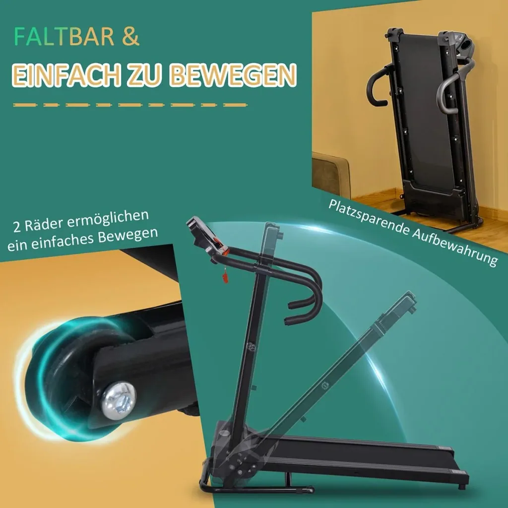 Laufband Klappbar elektrisch 500 W