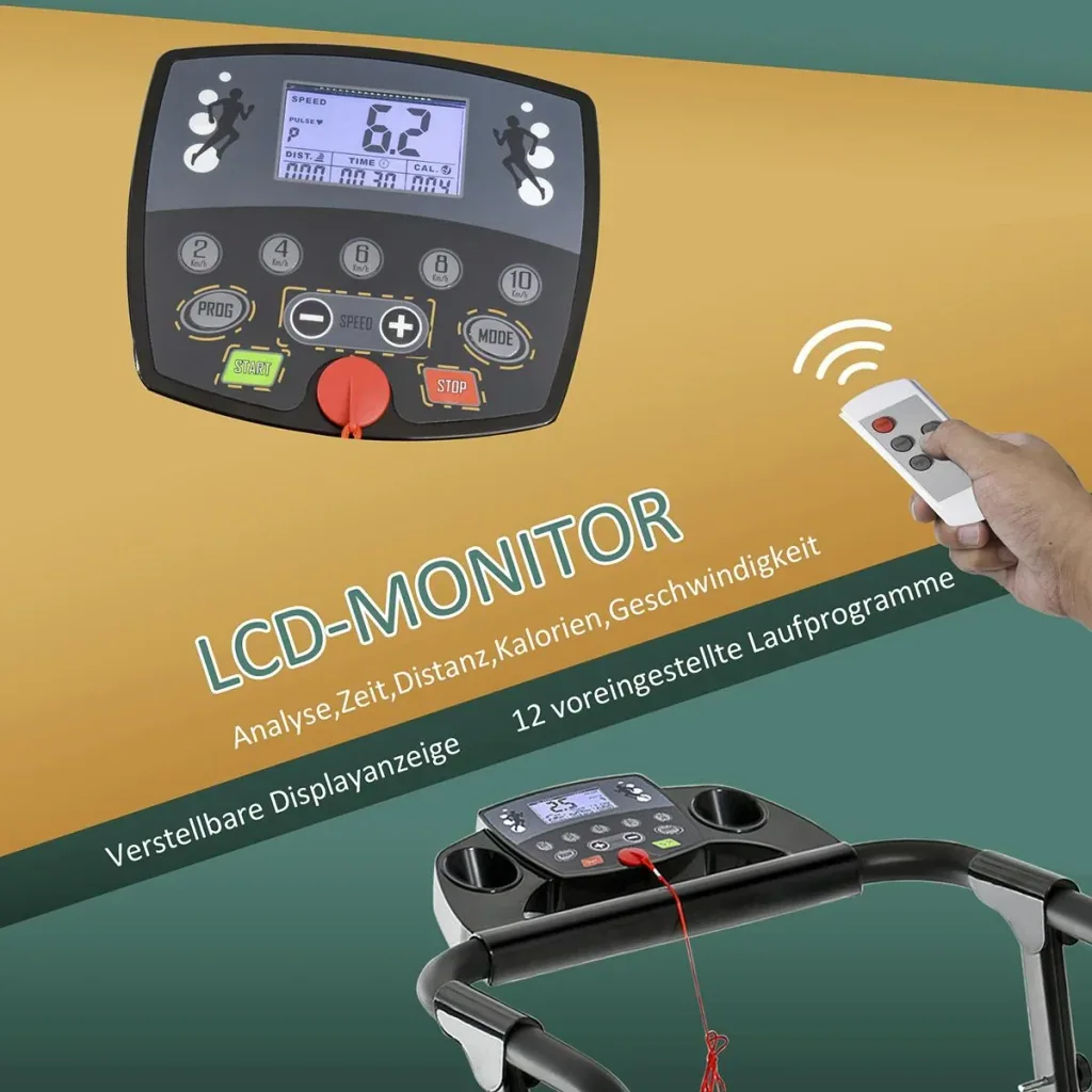 Laufband Klappbar elektrisch 500 W