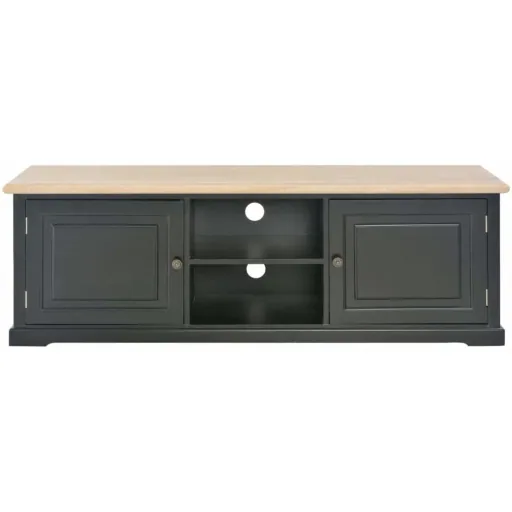 TV-Schrank 120x30x40 cm Holz schwarz