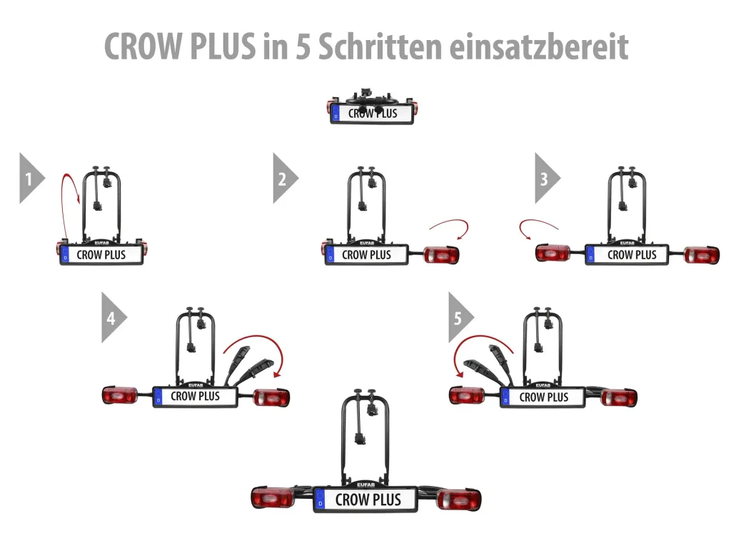 Fahrradträger Crow Plus