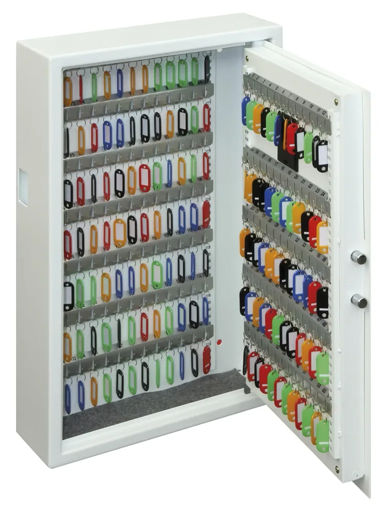 Schlüsseltresor Cygnus mit Elektronikschloss für 144 Schlüssel, Außenmaße 660 x 430 x 130 mm