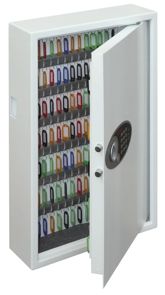 Schlüsseltresor Cygnus mit Elektronikschloss für 144 Schlüssel, Außenmaße 660 x 430 x 130 mm